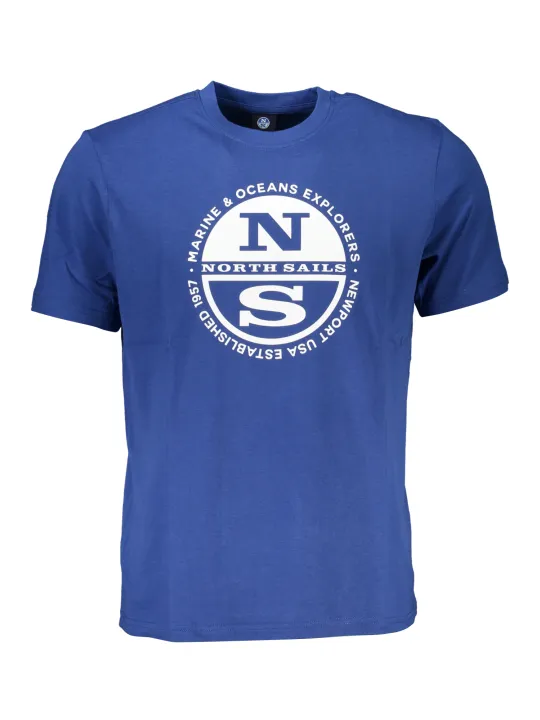 North Sails Herren T-Shirt Blau | online kaufen