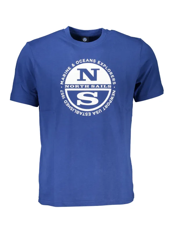 North Sails Herren T-Shirt Blau | online kaufen