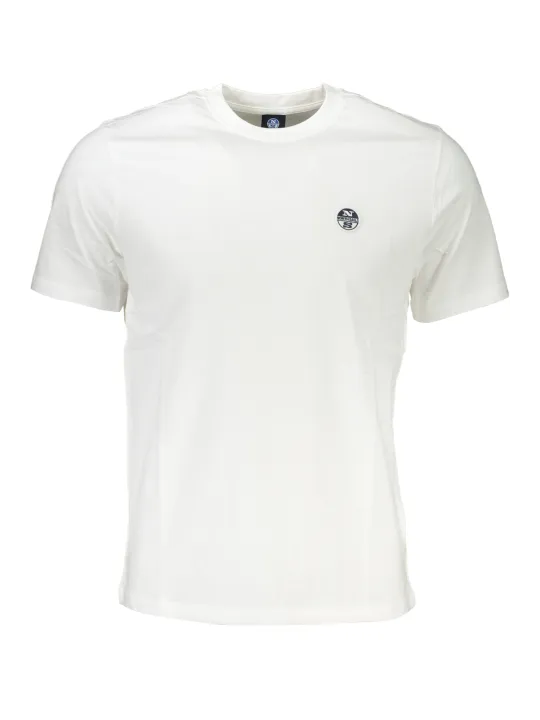 North Sails Herren KURZARM-T-Shirt Weiß | online kaufen