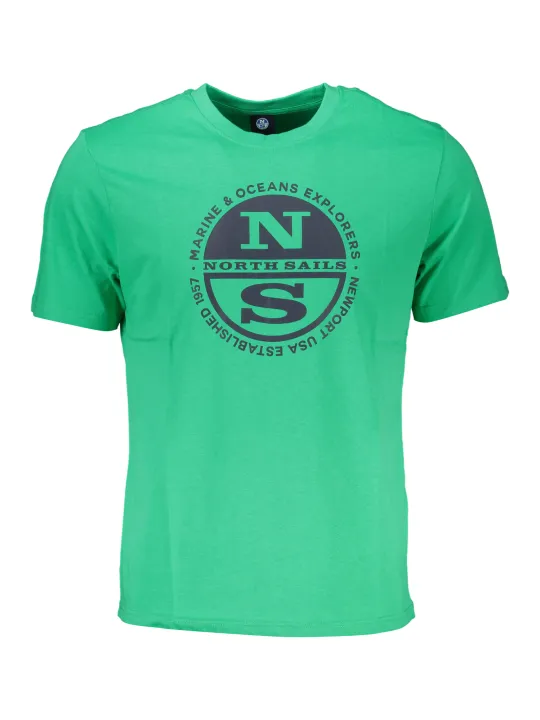 North Sails Herren T-Shirt Grün | online kaufen