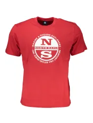 North Sails Herren T-Shirt Rot | online kaufen