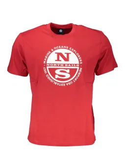 North Sails Herren T-Shirt Rot | online kaufen