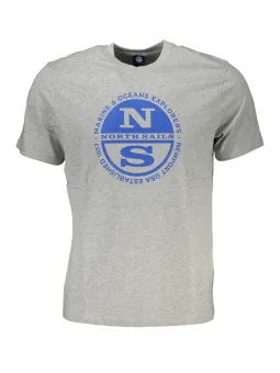 North Sails Herren T-Shirt Grau | online kaufen
