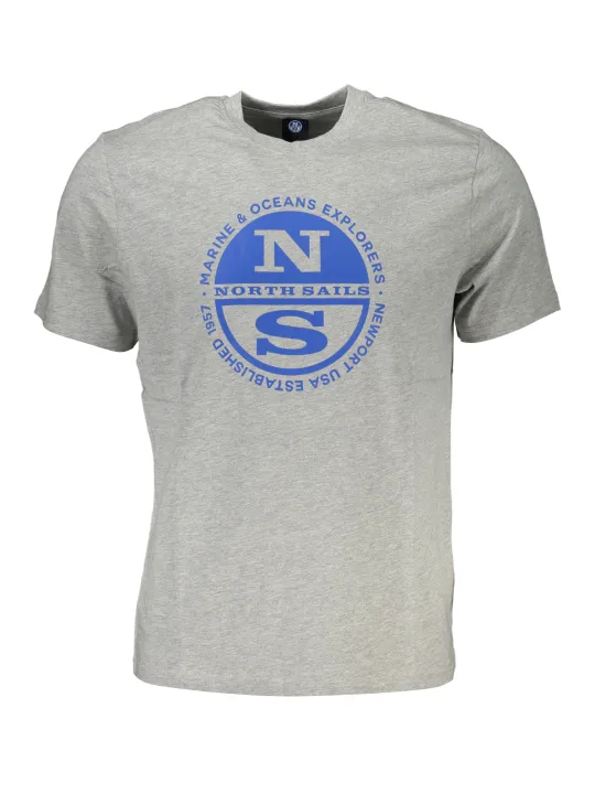North Sails Herren T-Shirt Grau | online kaufen
