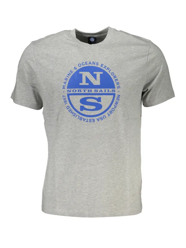North Sails Herren T-Shirt Grau | online kaufen