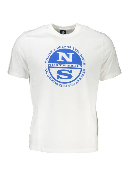 North Sails Herren T-Shirt Weiß | online kaufen