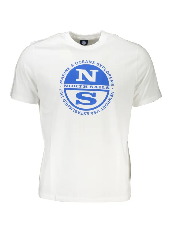 North Sails Herren T-Shirt Weiß | online kaufen