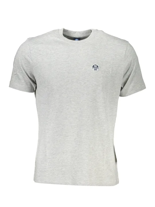 North Sails Herren KURZARM-T-Shirt Grau | online kaufen
