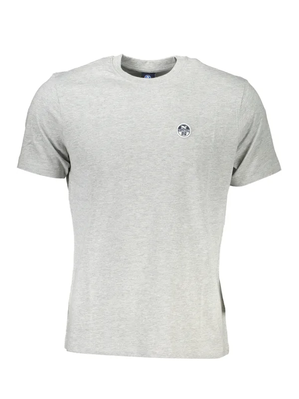 North Sails Herren KURZARM-T-Shirt Grau | online kaufen