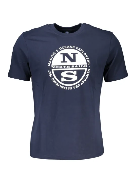 North Sails Herren T-Shirt Blau | online kaufen