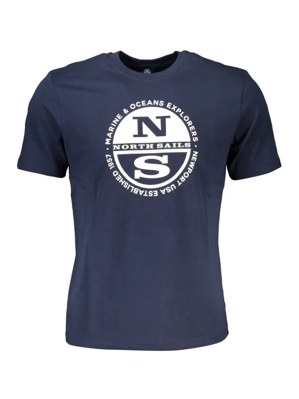North Sails Herren T-Shirt Blau | online kaufen