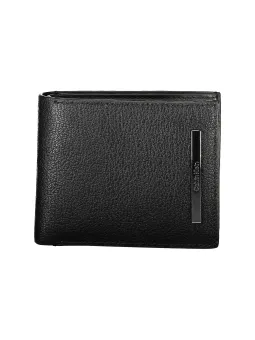 Calvin Klein Herren Geldbörse mieten - Schwarz, 100% Leder