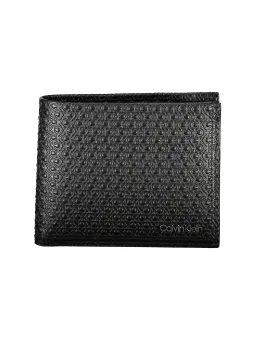 Calvin Klein Herren Geldbörse mieten - Schwarz, 100% Leder