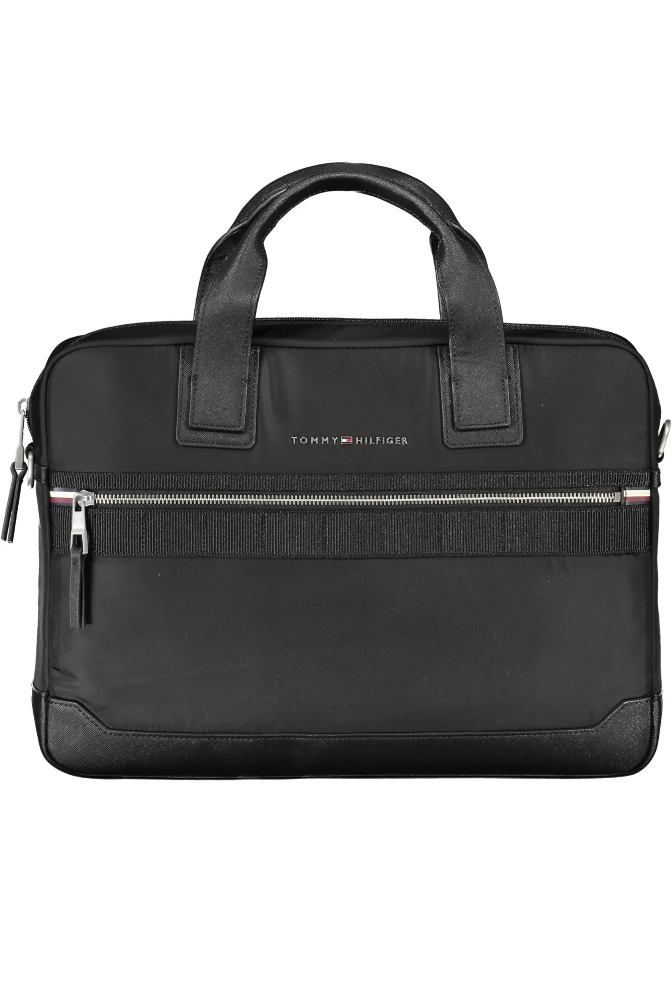 Herren Aktentasche Schwarz AM0AM11574_NEBDS