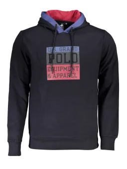 Leihen Sie den U.S. GRAND POLO Herren Hoodie in Blau - Flex-Fashion