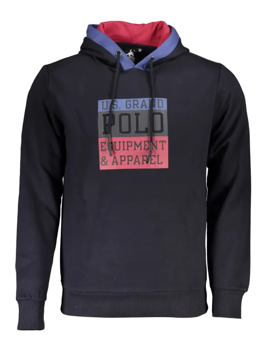 U.S. GRAND POLO Herren HOODIE Blau | online kaufen