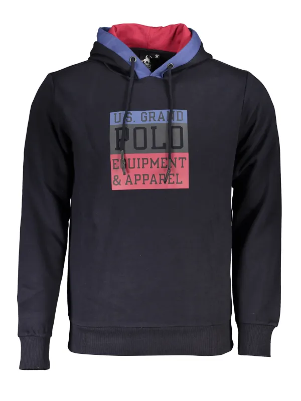 U.S. GRAND POLO Herren HOODIE Blau | online kaufen