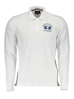 LA MARTINA Herren Poloshirt Weiß mieten - Flex-Fashion Verleih