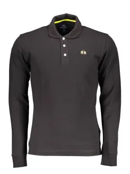 Mieten Sie LA MARTINA Herren Poloshirt Schwarz in L-2XL