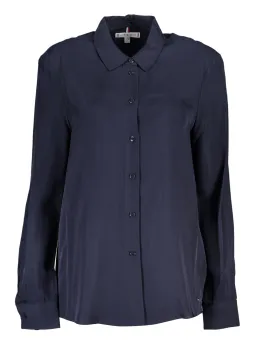 Tommy Hilfiger Damenhemd Blau mieten - Flex-Fashion Verleih