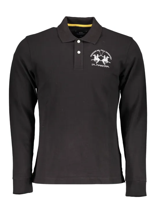 LA MARTINA Herren POLOHEMD Schwarz | online kaufen