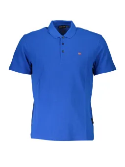 Napapijri Herren Poloshirt Blau mieten | Flex-Fashion Verleih