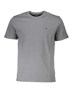 Napapijri Herren T-Shirt Grau mieten - Flex-Fashion Verleih