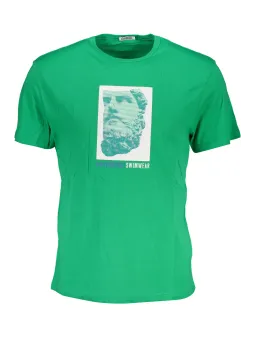 Bikkembergs Herren T-Shirt Grün mieten | Flex-Fashion Verleih