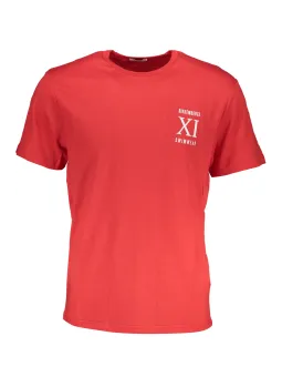Bikkembergs Herren T-Shirt Rot mieten | Flex-Fashion Verleih