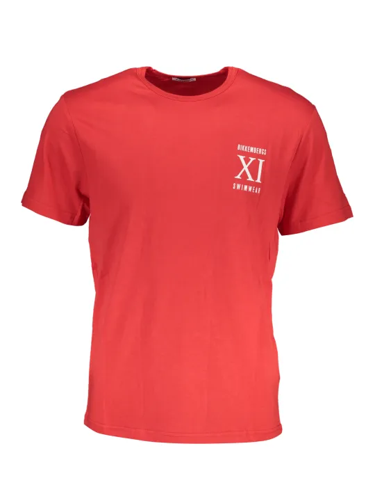 Bikkembergs Herren T-Shirt Rot | online kaufen
