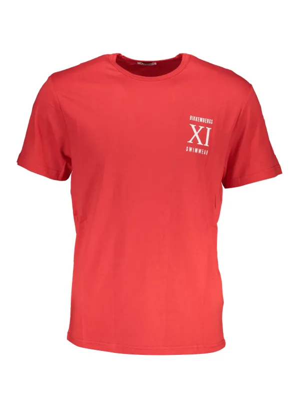 Bikkembergs Herren T-Shirt Rot | online kaufen