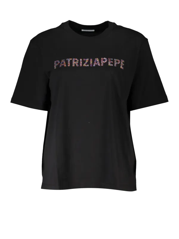 Patrizia Pepe Damen T-SHIRT Schwarz | online kaufen