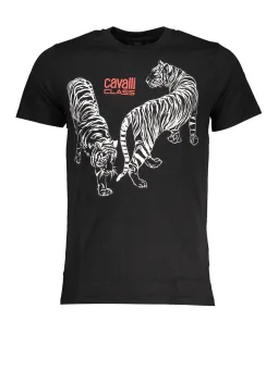 Cavalli Class Herren T-Shirt Schwarz | online kaufen