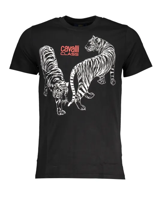 Cavalli Class Herren T-Shirt Schwarz | online kaufen
