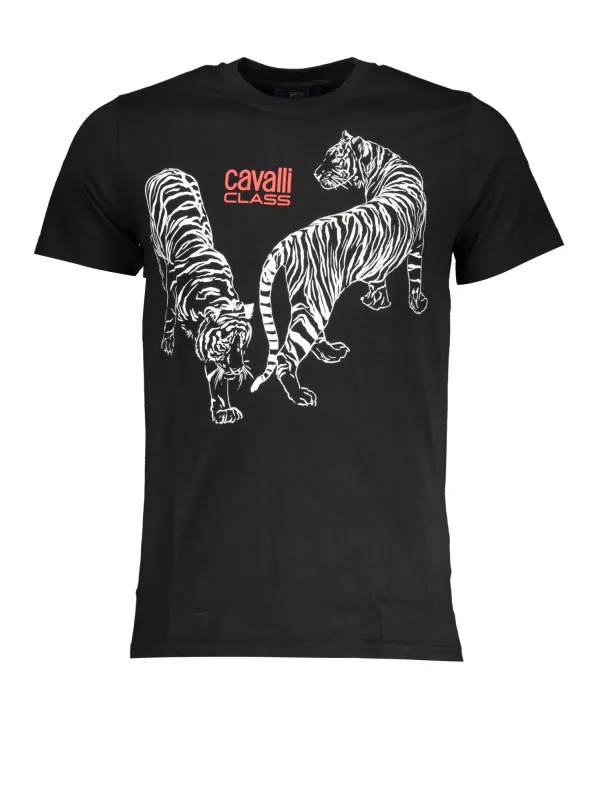 Cavalli Class Herren T-Shirt Schwarz | online kaufen