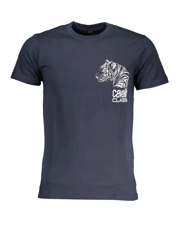 Cavalli Class Herren T-Shirt Blau | online kaufen