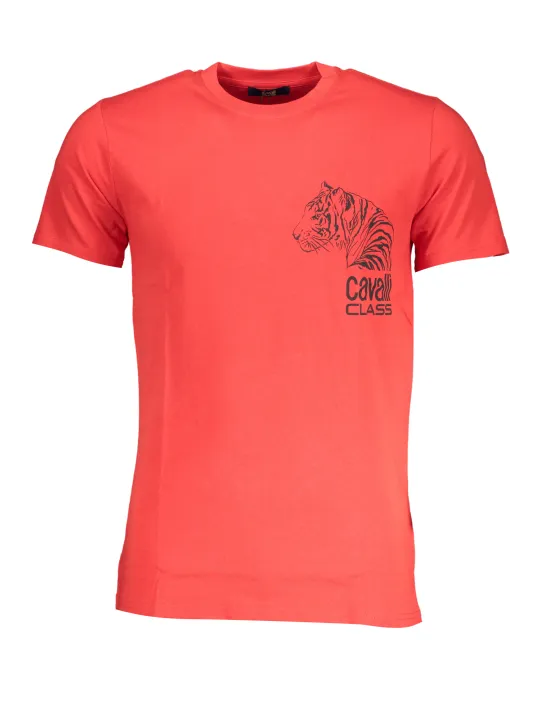 Cavalli Class Herren T-Shirt Rot | online kaufen