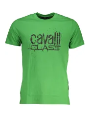 Cavalli Class Herren T-Shirt Grün | online kaufen