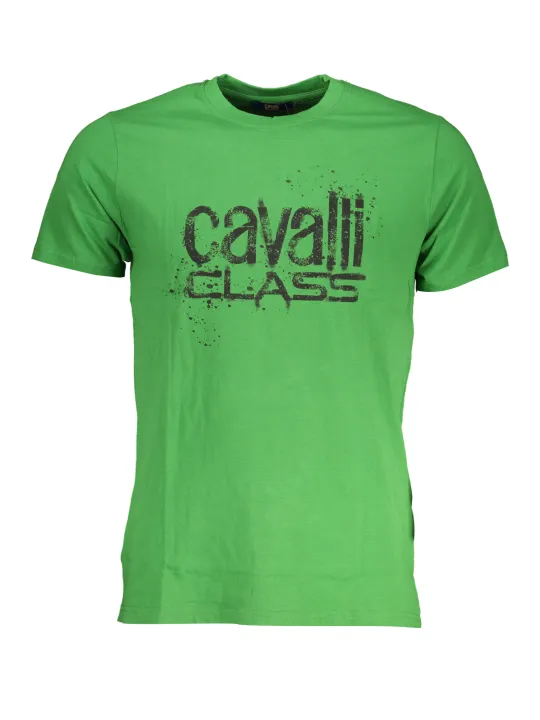 Cavalli Class Herren T-Shirt Grün | online kaufen