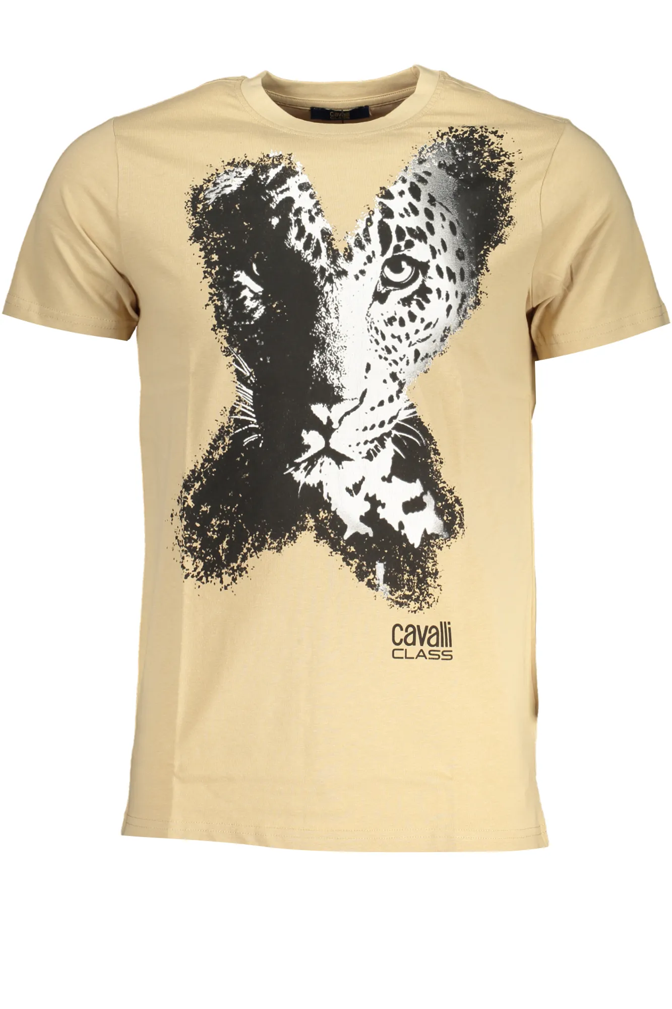 Herren T-Shirt Beige QXT63AJD060_BE00503