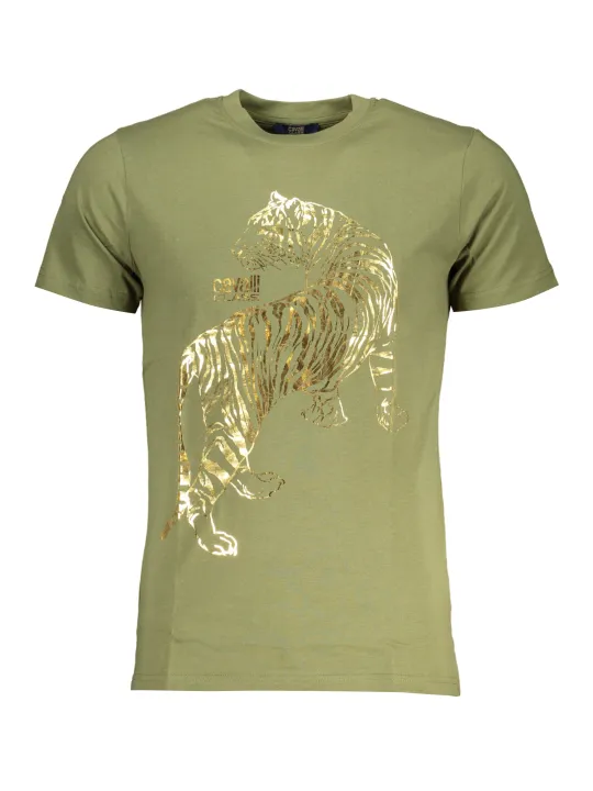 Cavalli Class Herren T-Shirt Grün | online kaufen