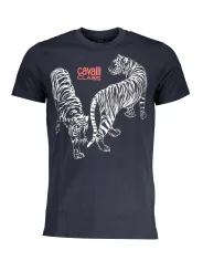 Cavalli Class Herren T-Shirt Blau | online kaufen