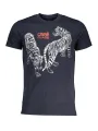 Cavalli Class Herren T-Shirt Blau | online kaufen