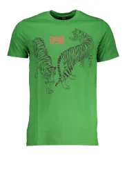 Cavalli Class Herren T-Shirt Grün | online kaufen