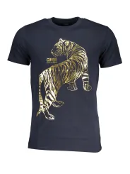 Cavalli Class Herren T-Shirt Blau | online kaufen