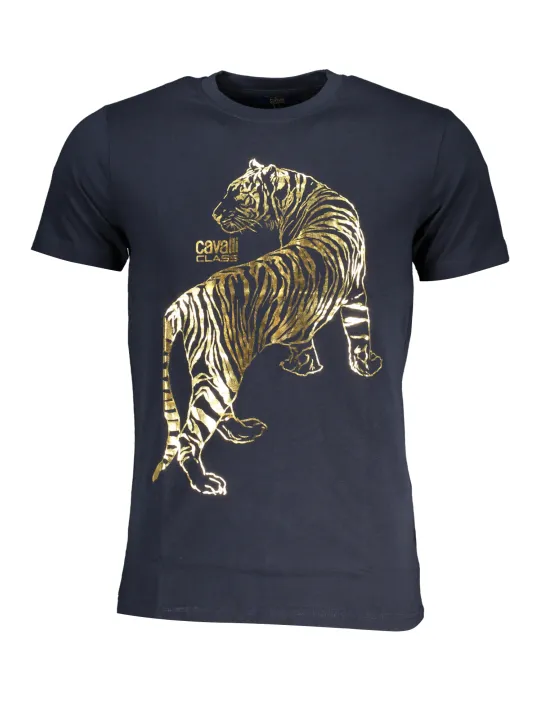 Cavalli Class Herren T-Shirt Blau | online kaufen