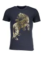 Cavalli Class Herren T-Shirt Blau | online kaufen