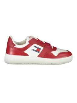 Tommy Hilfiger Herren Sneaker in Rot mieten - Flex-Fashion