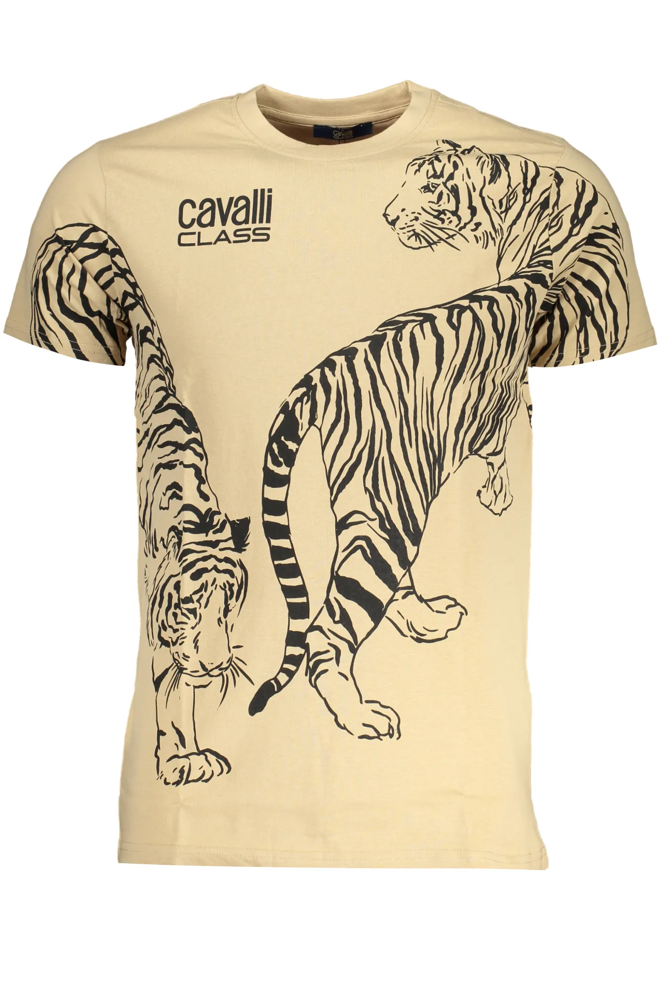 Herren T-Shirt Beige QXT62SJD060_BE00503