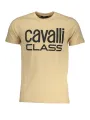 Cavalli Class Herren T-Shirt Beige | online kaufen